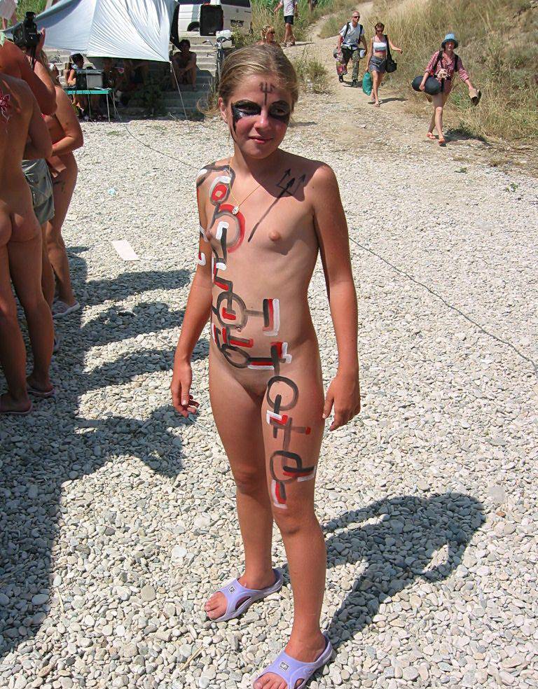Pure Nudism Images Magical Day Body Painting - 2
