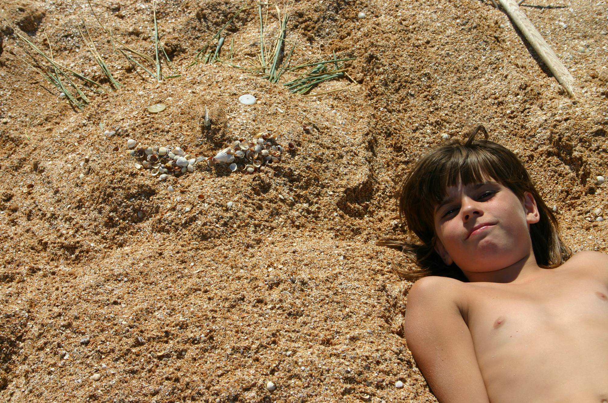 Pure Nudism Naturist Beach Sand Kings - 1