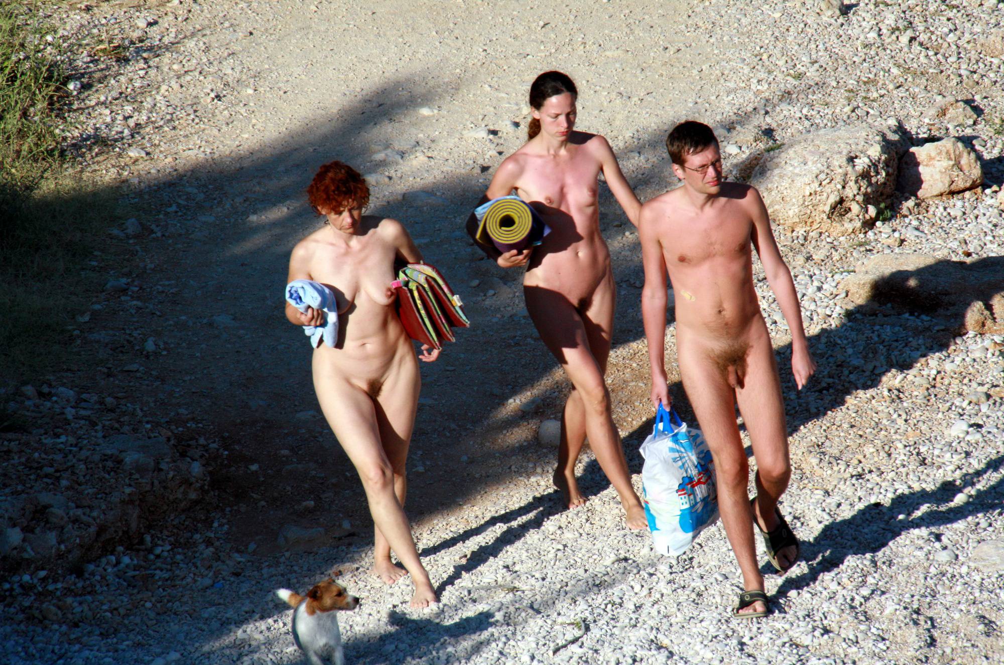 Pure Nudism Pics Nude Beach Resting Board - 3