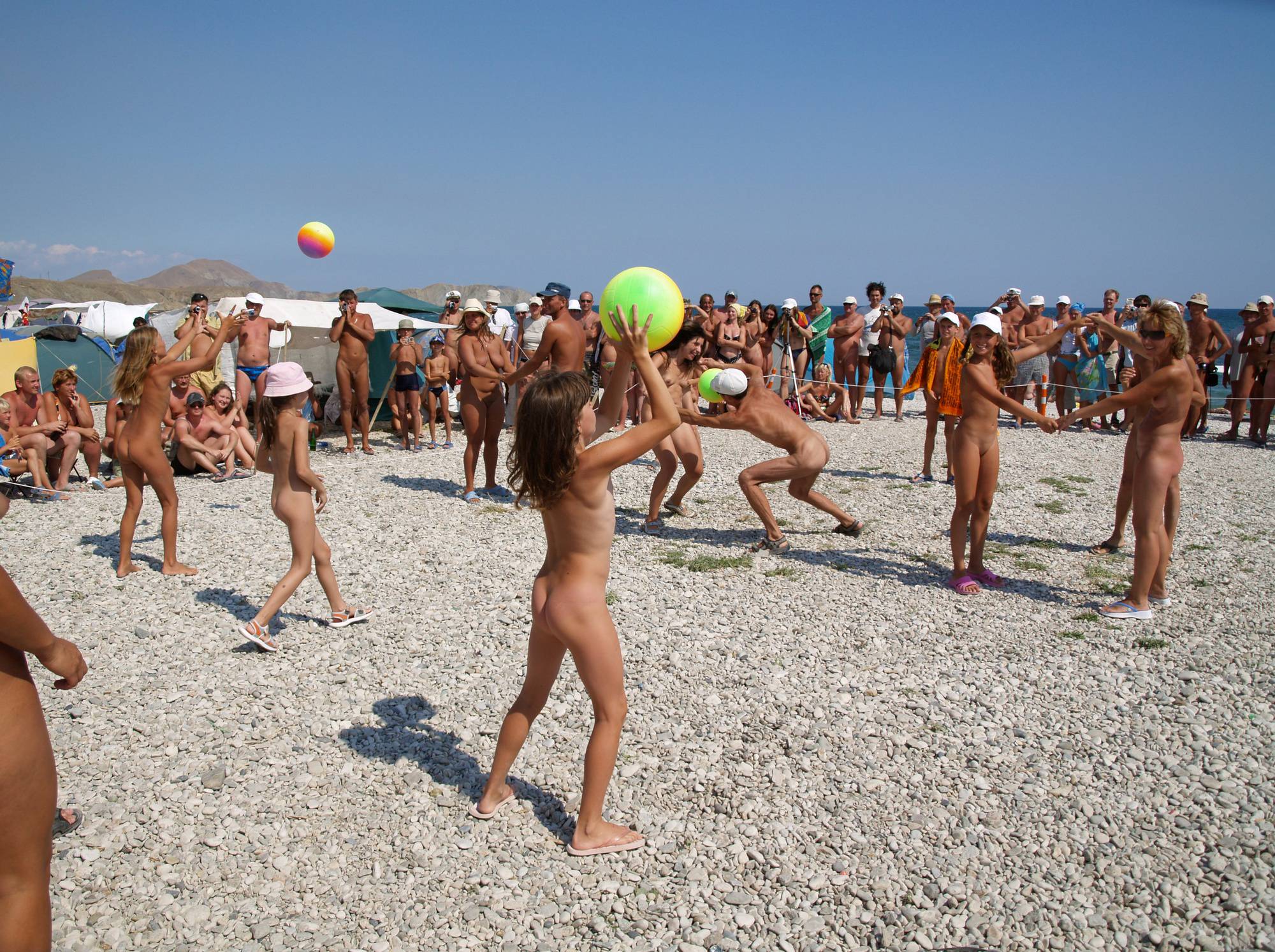 Nudist Beach Kid's Ball - 1