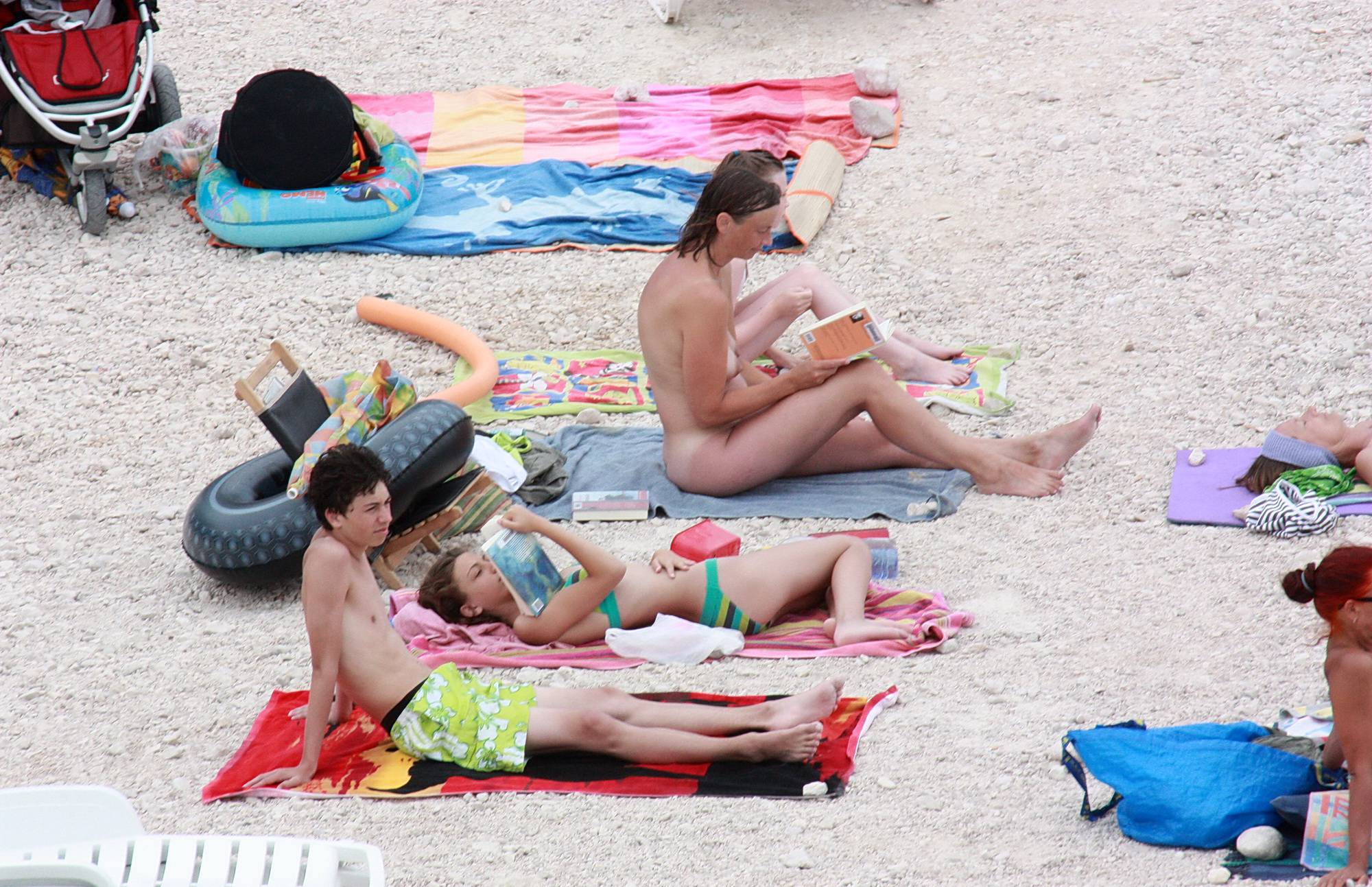 Pure Nudism Lazy Day On The Sands - 1