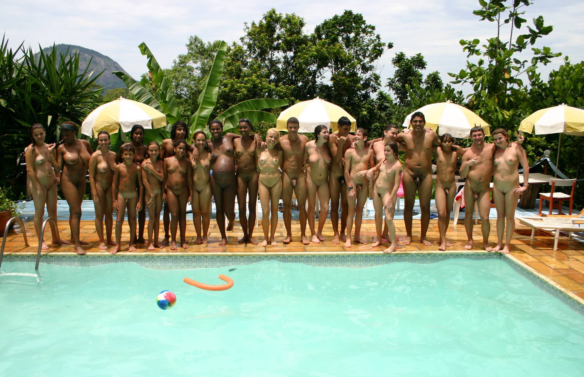 Brazilian Pool Group Jump - 1