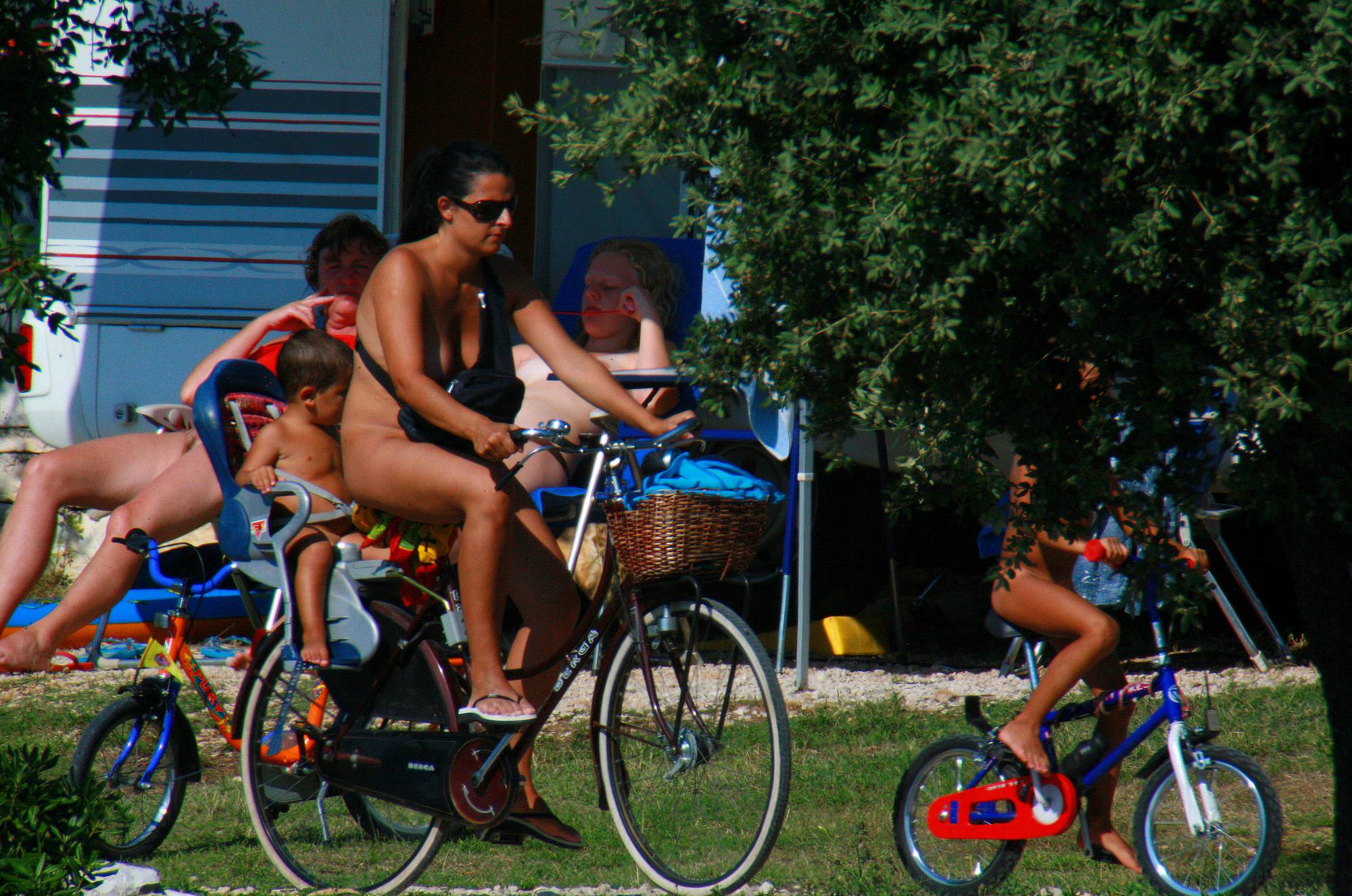 Pure Nudism Photos Uka FKK Outdoor Biking - 1