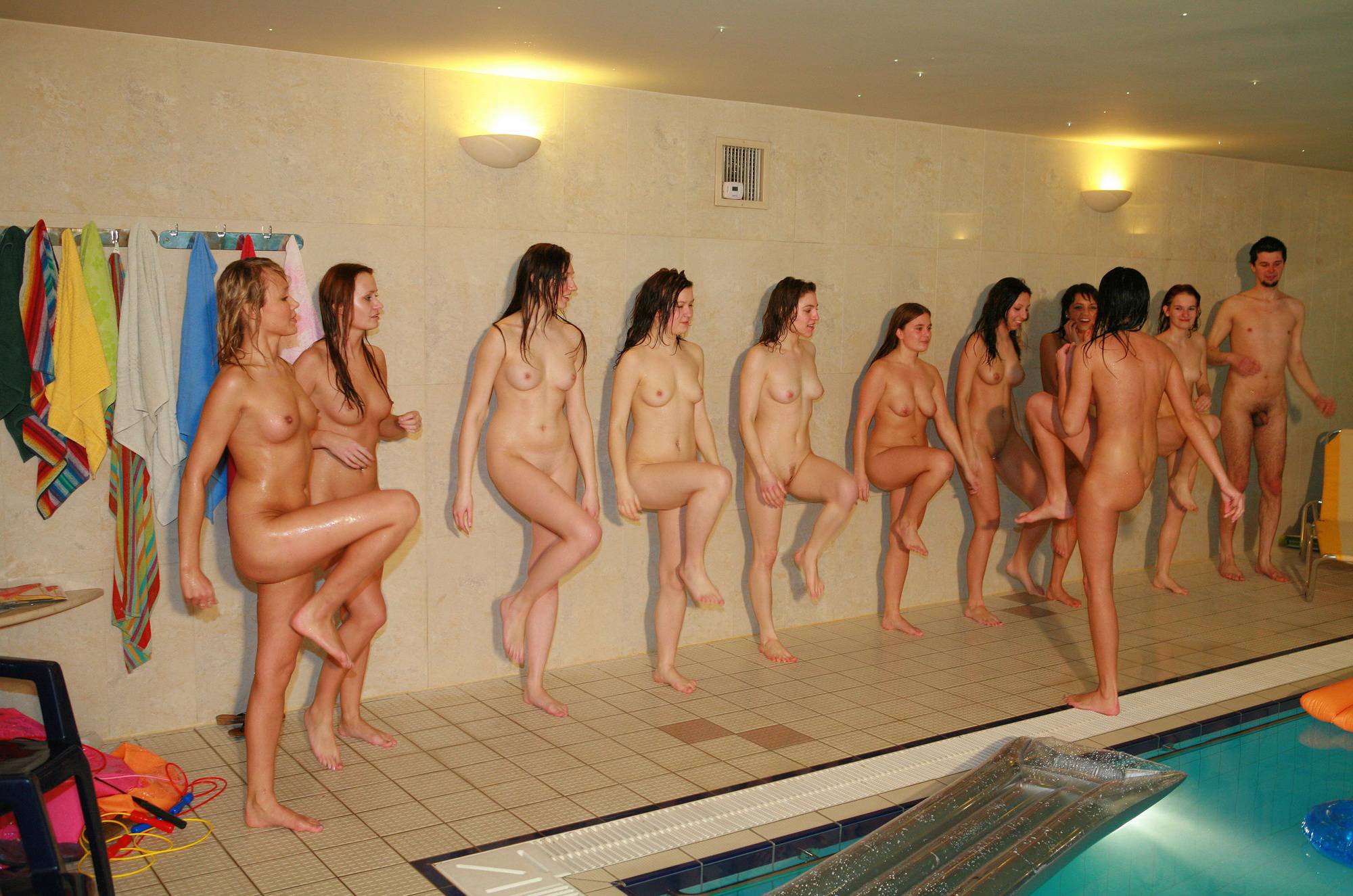 Purenudism Pics Girls Pool Party Exercise - 3