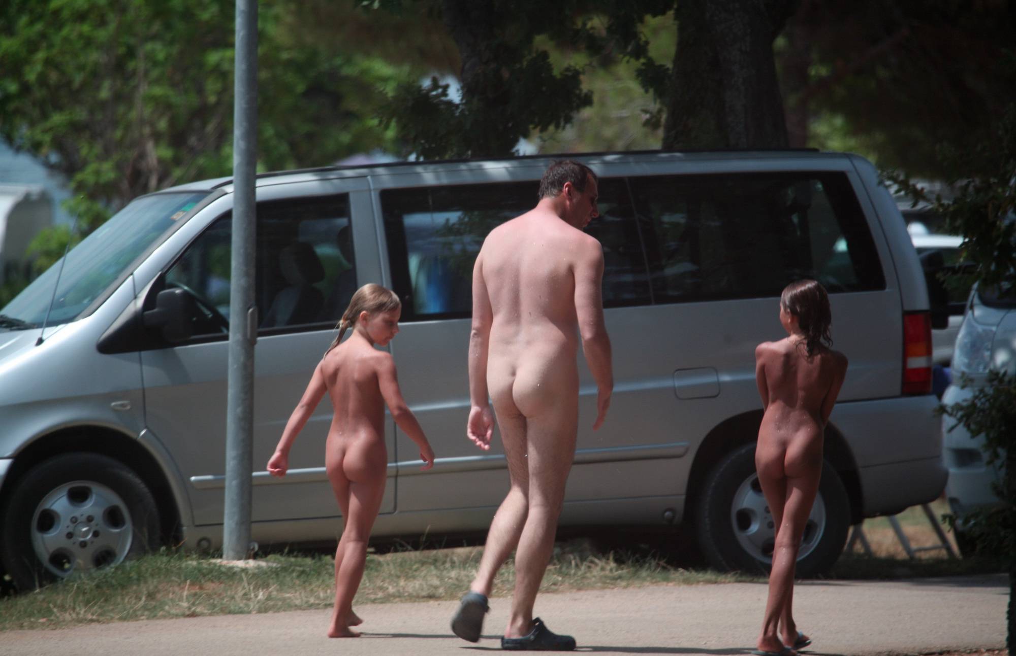 Nudist Pool Resort Family - 1