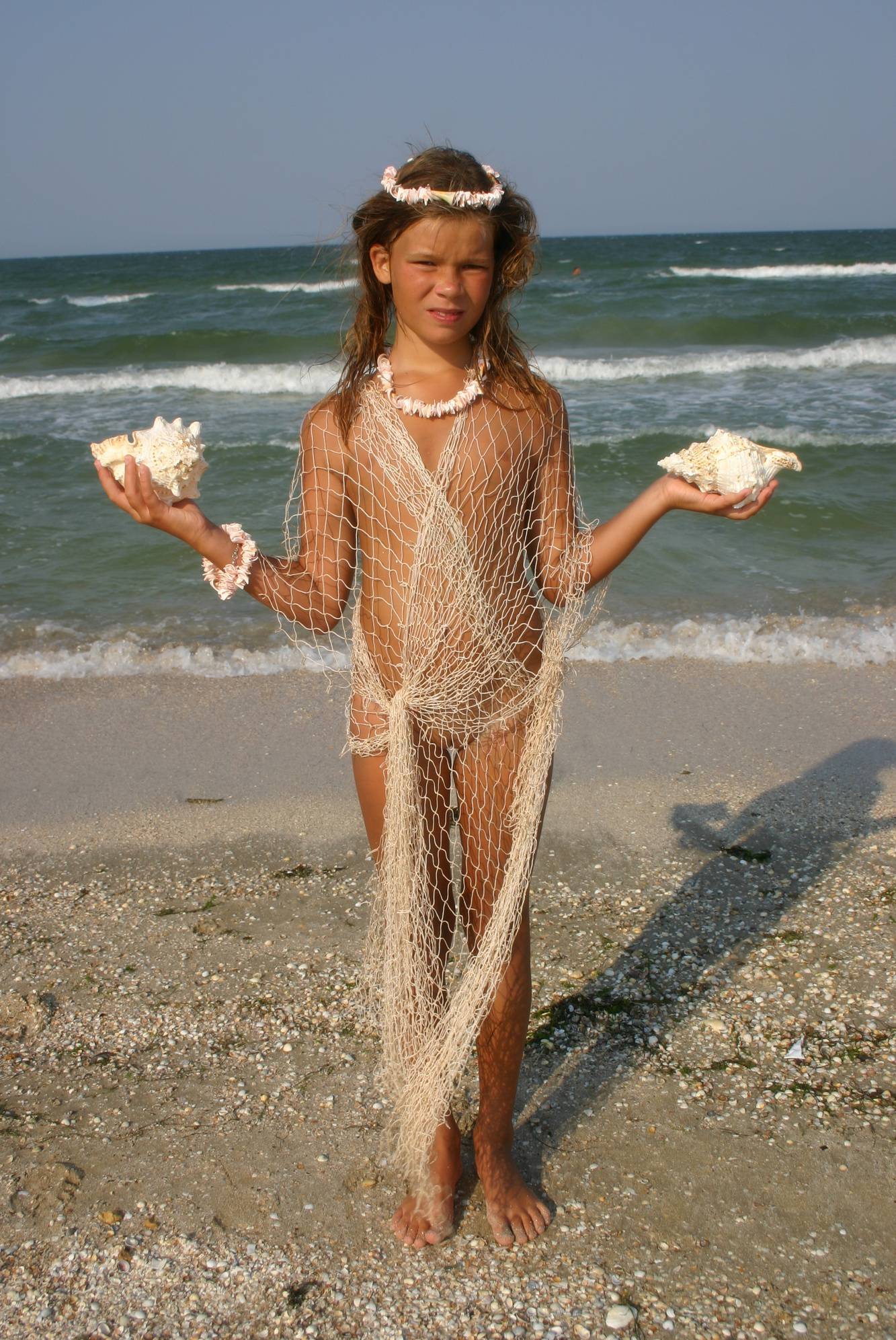 Pure Nudism Photos Young Beach Fishing Nets - 3